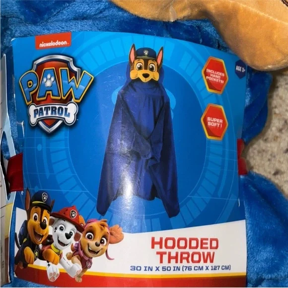 Paw Patrol Chase Blanket 30” X 50” - Picture 5 of 7